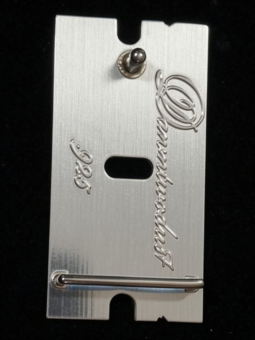 Dawn Two Dust Silver Belt Buckle